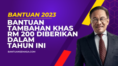 Bantuan Tambahan Khas RM 200 Diberikan Dalam Tahun Ini