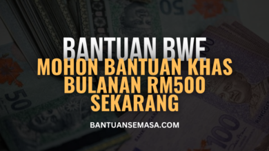 Bantuan Khas Perbelanjaan Bulanan RM500