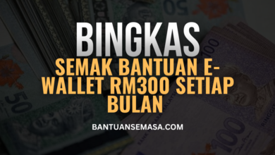 Bantuan E-Wallet RM300 Untuk Perbelanjaan Barang Dapur