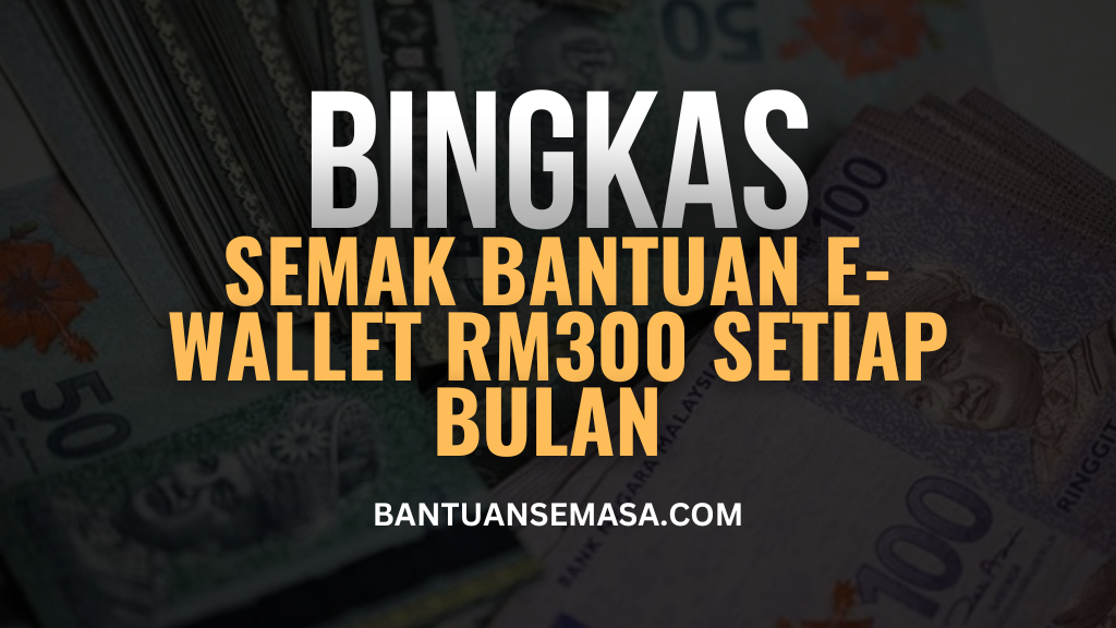Bantuan E-Wallet RM300 Untuk Perbelanjaan Barang Dapur