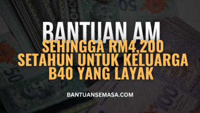 Bantuan Sehingga RM4,200 Setahun Untuk Keluarga B40