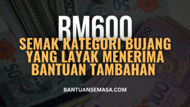 Bujang Berkelayakan Yang Akan Menerima Bantuan Tambahan RM600