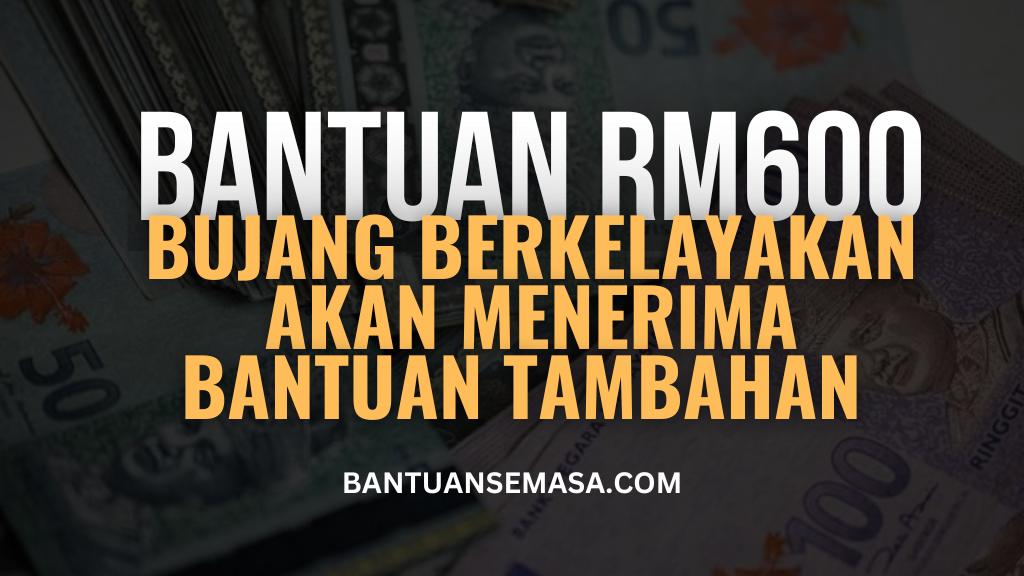 Kategori Bujang Berkelayakan Yang Akan Menerima Bantuan RM600