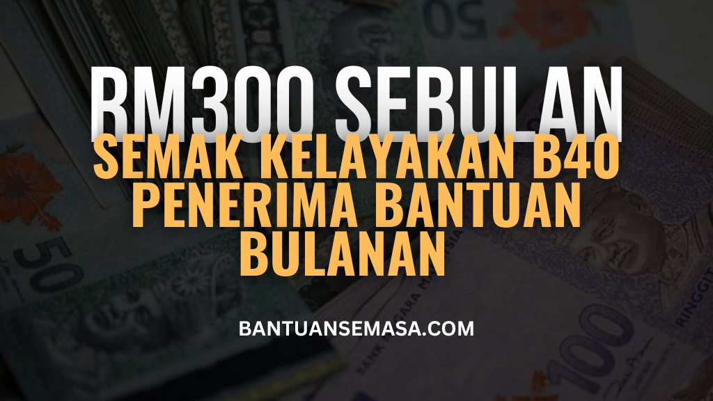 Semak Kelayakan Bantuan E-Wallet RM300 Sebulan